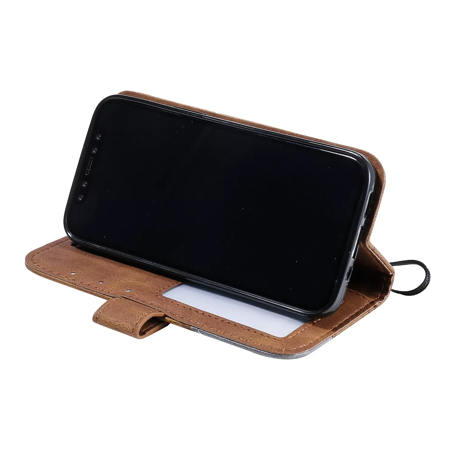 Chinese Factory Multifunction With Wallet Strap Mobile Back Cover For Samsung Phone Case PU leather Case For iPhone 13 Pro Max