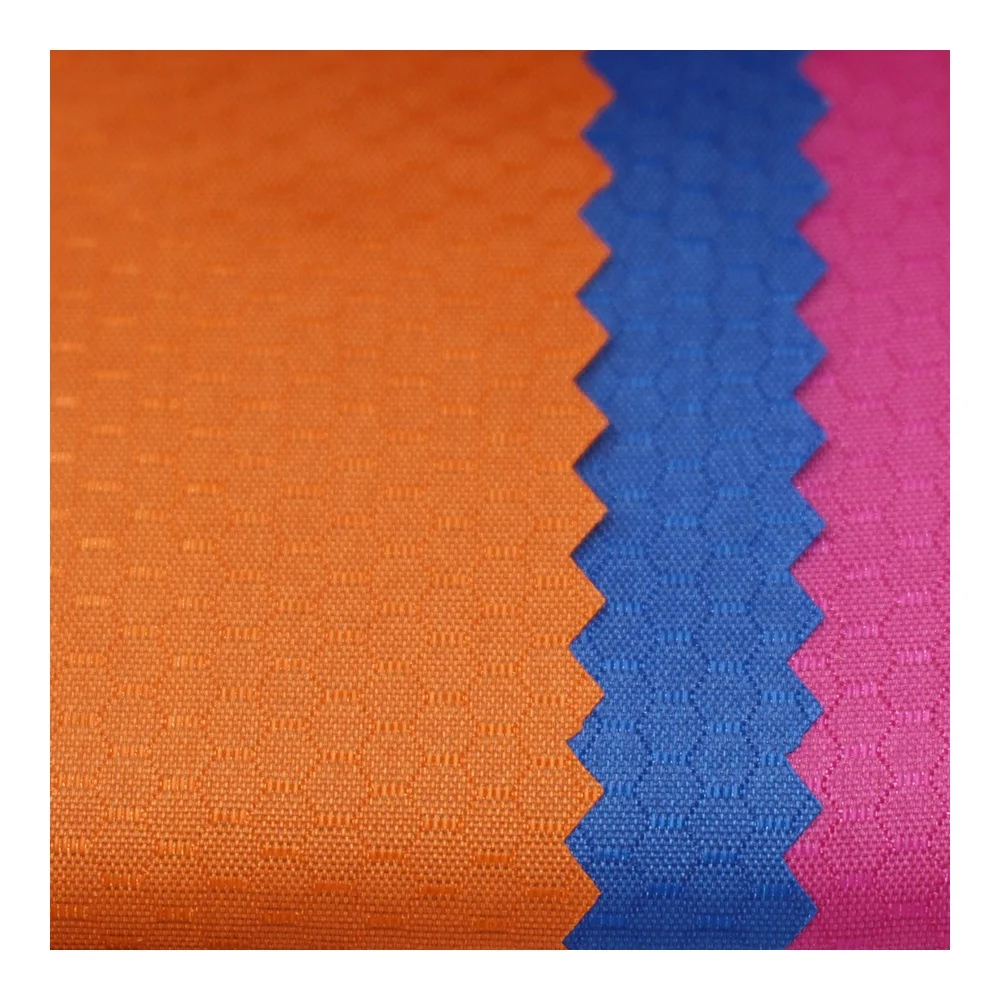 Водостойкая, 70d, 190t, 210t, шестигранная, Рипстоп, нейлоновая тафта, ткань с полиуретановым покрытием