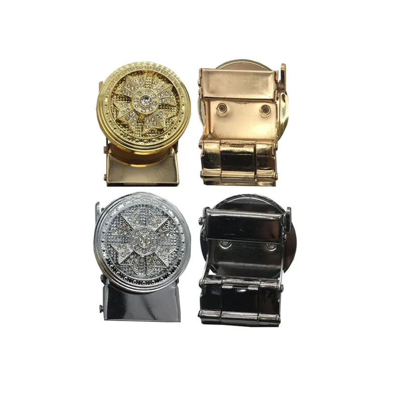 Wholesale Zinc Alloy Iron Stainless Steel Brass Men Western Metal Belt Buckle