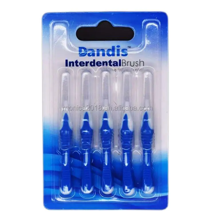 Dental Orthodontics Interdental brush 5pcs/pack