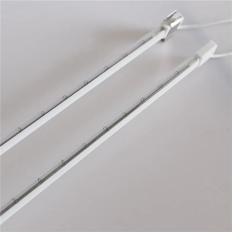 sk15 half white plated short wave halogen infrared heating lamps