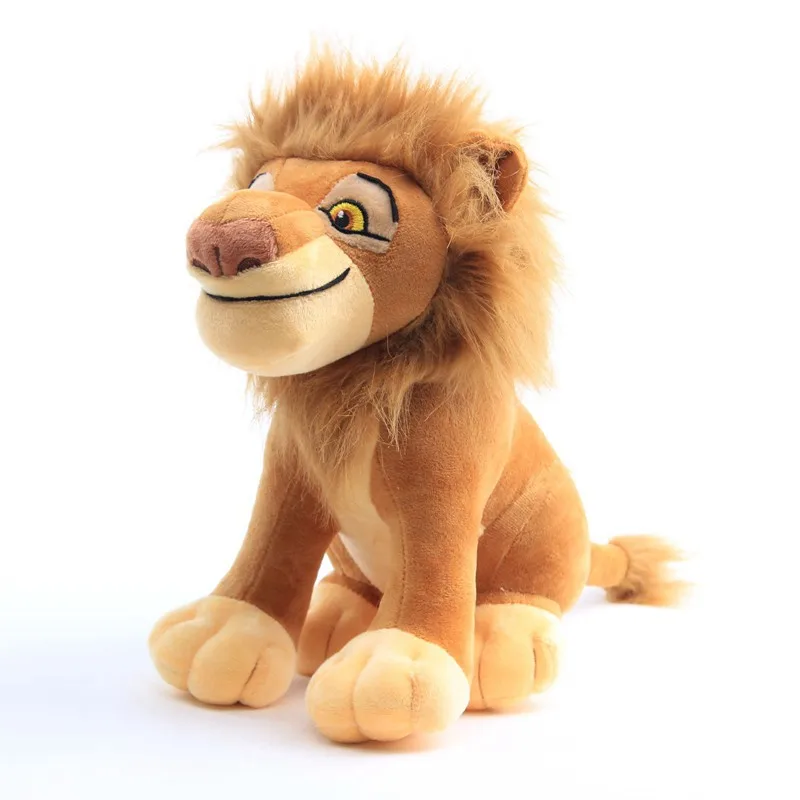 Hot Sale Lion King Simba King Plush Doll Unisex Soft Jungle Animal Stuffed Toy High Quality PP Cotton Filling Great Gift Idea