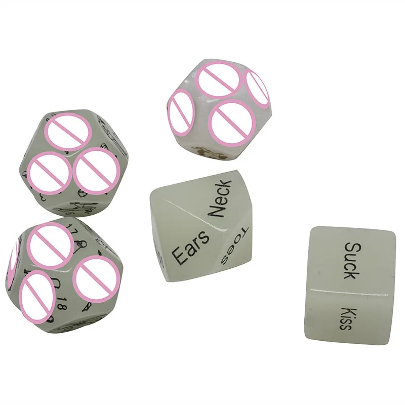Fun Acrylic Dice Love Dice Fun Love Game Toy Couple Intimate Interaction Love Position Toy Men And Women Party Gift