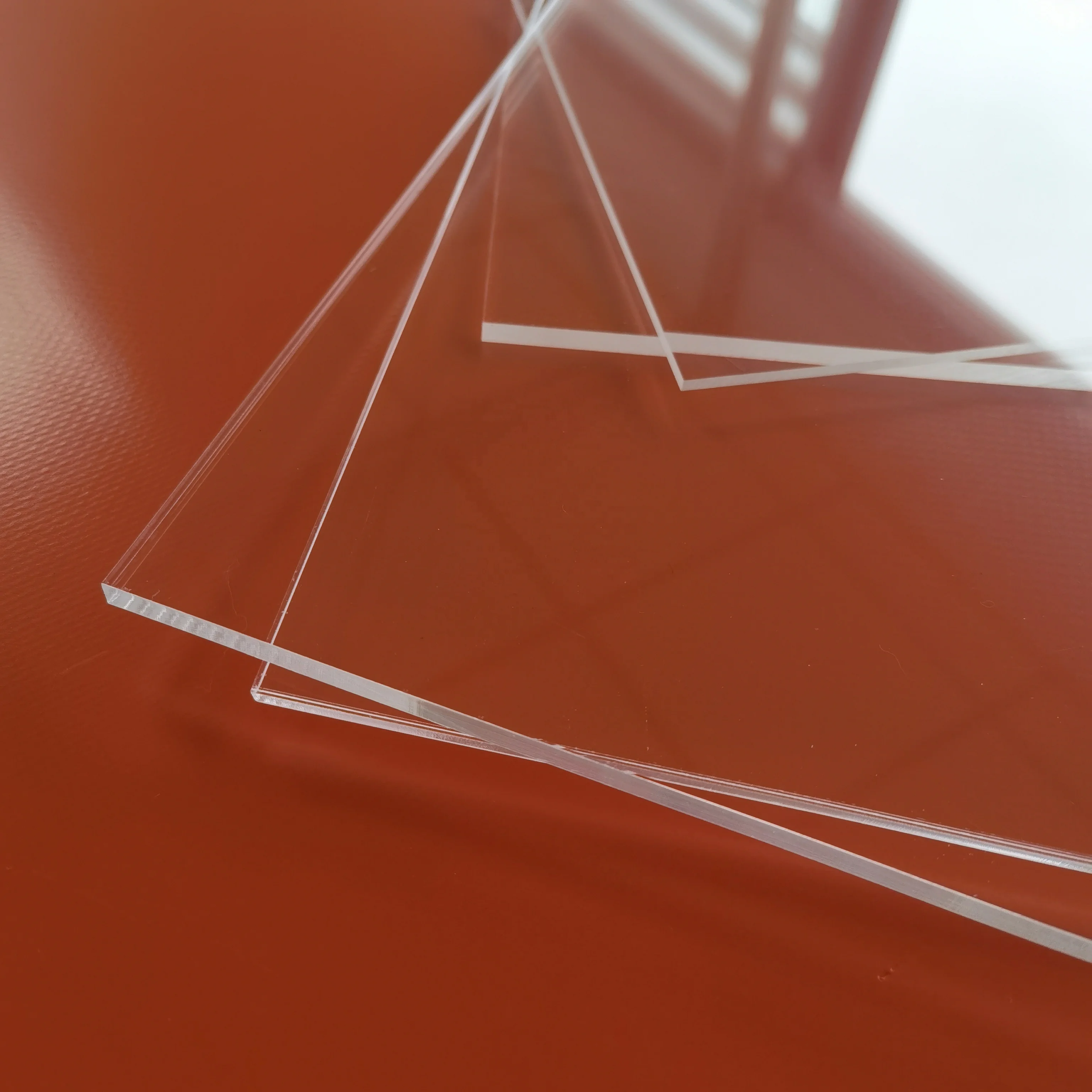 Factory custom size 3mm 4mm 5mm acrilico sheet/acrylic panel/100% transparente acrylic sheet clear Advertising board