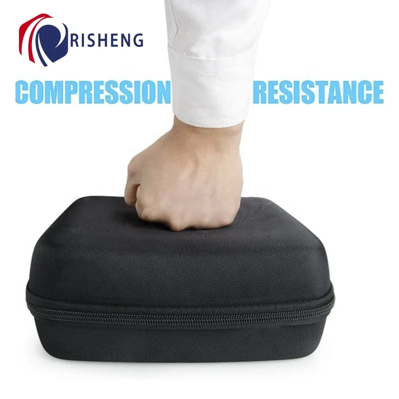 Custom Portable Protective Travel Shockproof Durable Hard Zipper Bag Carrying Tool EVA Case for Feelworld  Video Monitors