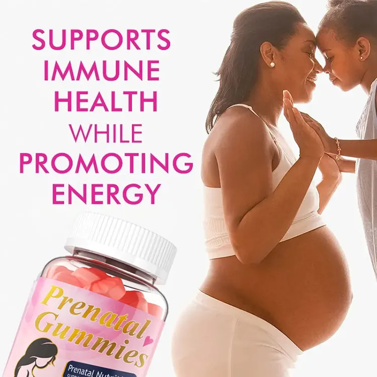 Private Label Aid Ovulation Prenatal Folic Acid Fertility Gummies Supplement Fertility Support Gummies Conceptio Fertility Gummy