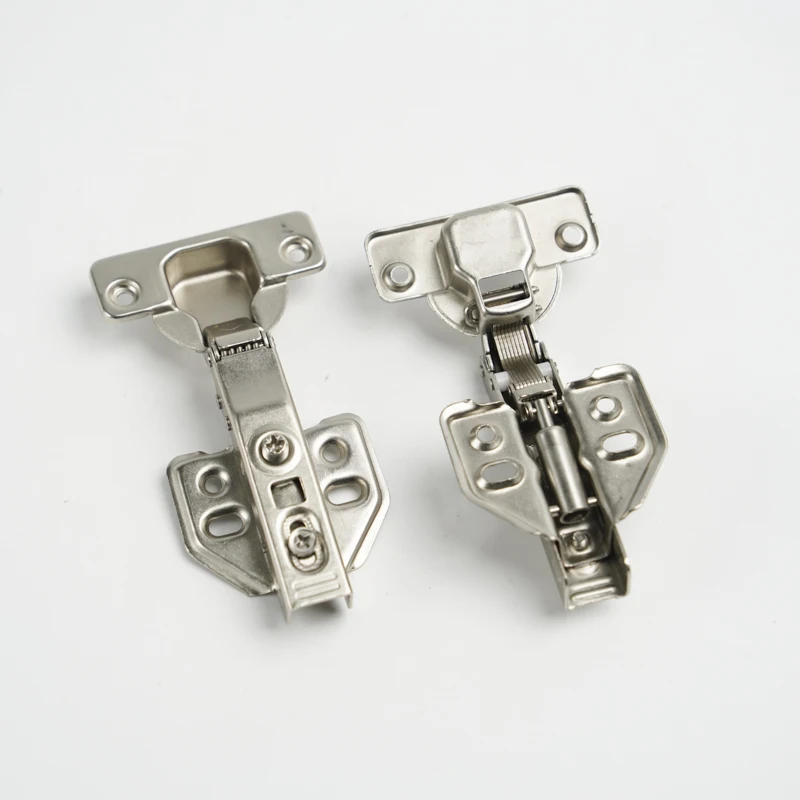 Современная петля с гидравлическим демпфером и плавным закрыванием бесшумная прямая для мебели шкафов из стали ванной кухни