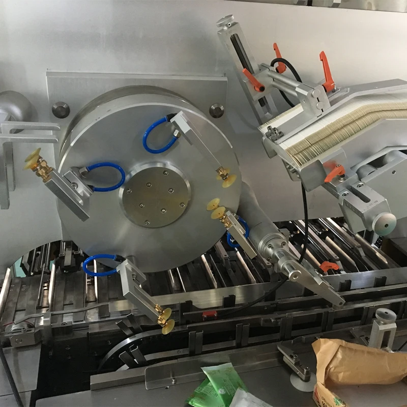 High Speed Automatic Horizontal Continuous Pharmaceutical 00L Capsule Blister Cartoning Machine for Sale