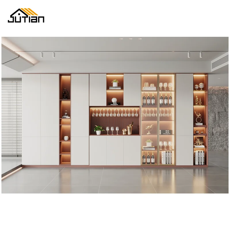 Cheap price Europe Small Family Bedroom Classification Drawer Type Cabinet Modern Contracted Side Wine Cabinet