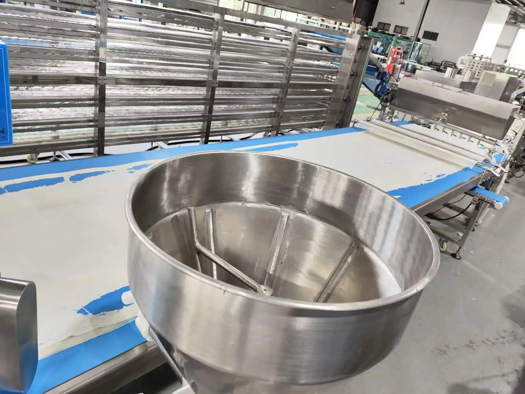 10000pcs/h JH hot sale automatic puff pastry  production line for food factory can be customized
