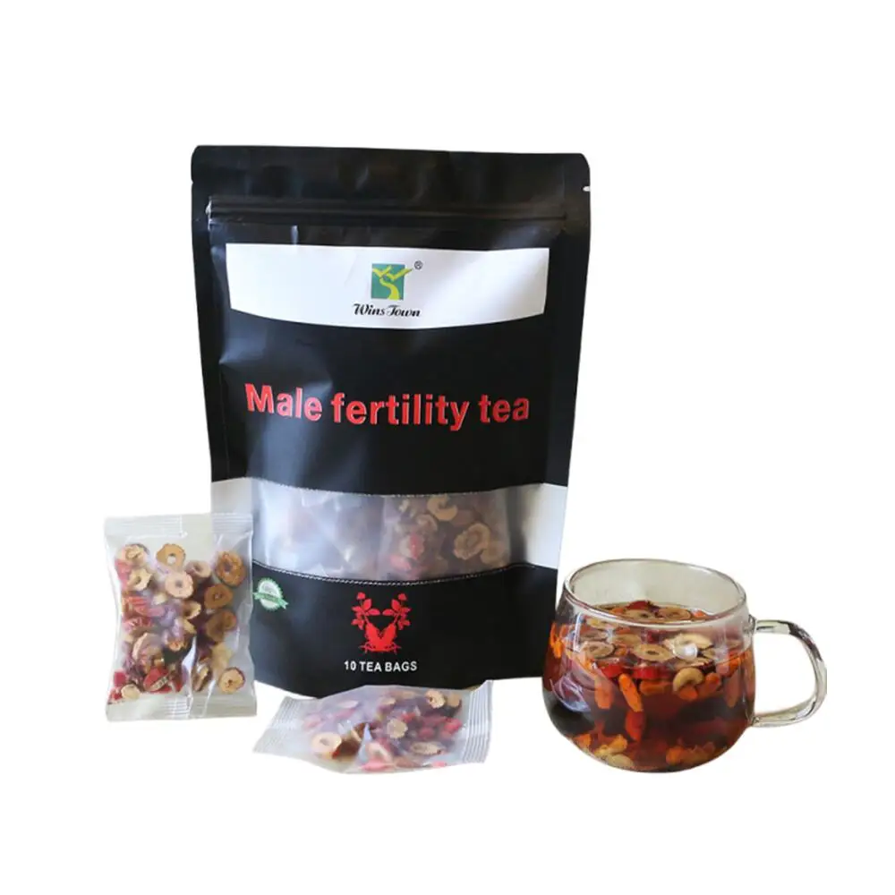 Private Label Natural Strength Health Fertility Tea Organic Herbal Male Fertility Tea