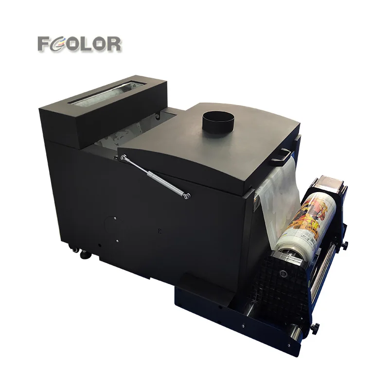 Hot Sale Mini Automatic Heat Transfer Hot Melt DTF Powder Shaker Machine A3 with Dryer