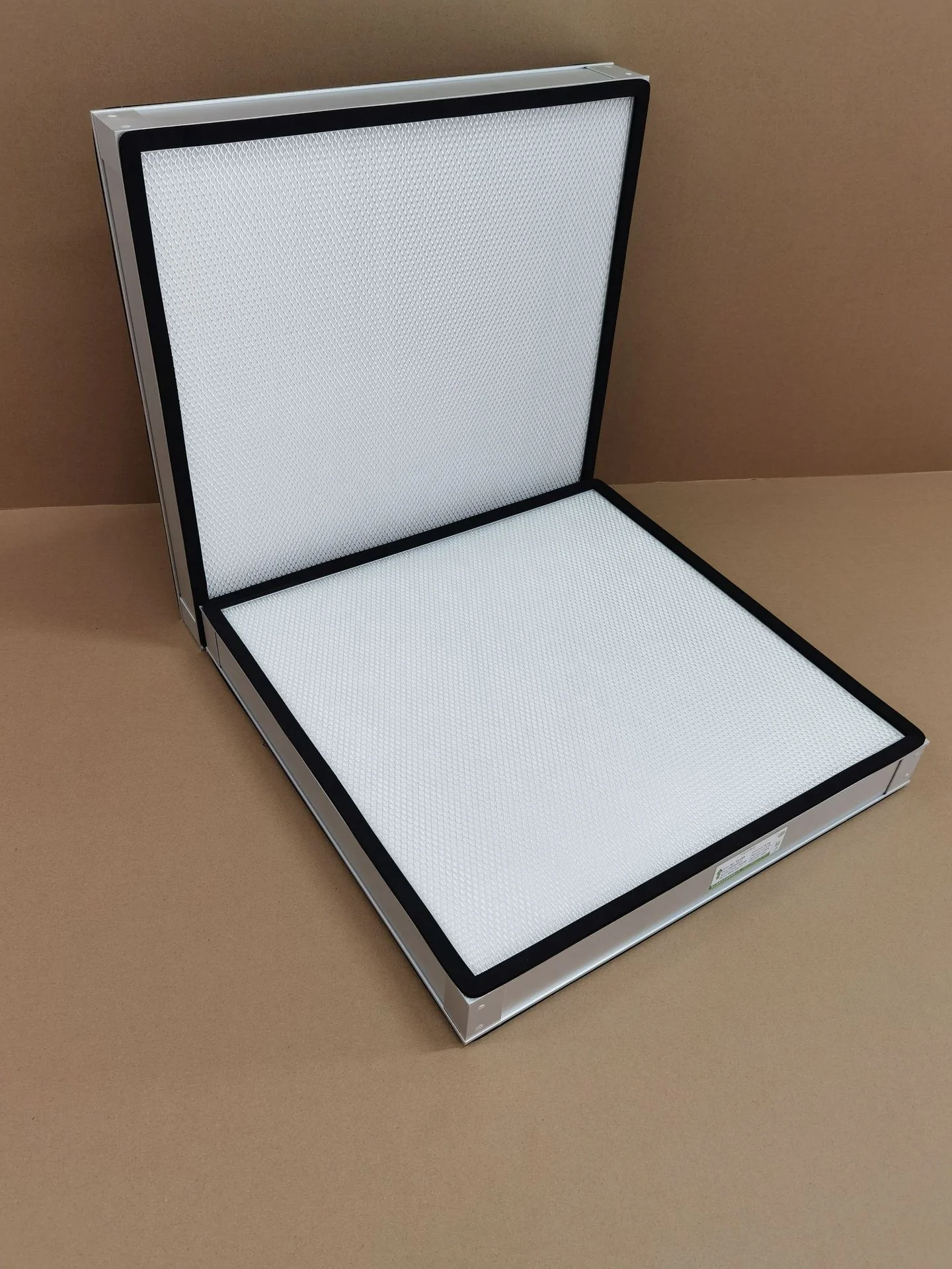 Factory Directly Sale Aluminium U15 H14 H14 Hepa Laminar Flow Hood 0.3m Ulpa Air Filter With FFU Unit Mushroom
