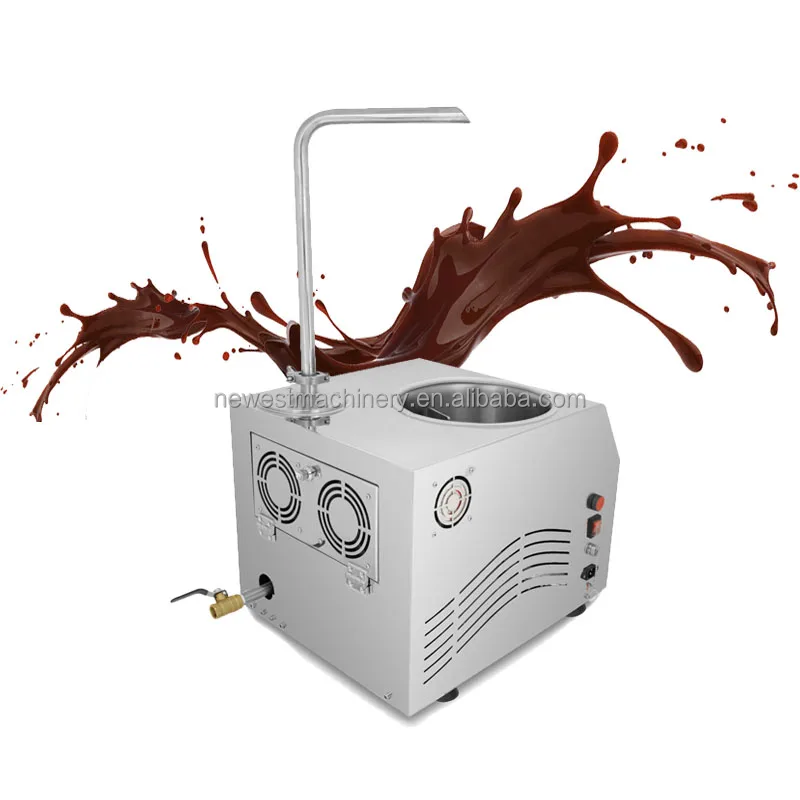 High Quality 7L Chocolate Melanger Machine Small Hot Chocolate Tempering Machine for Business