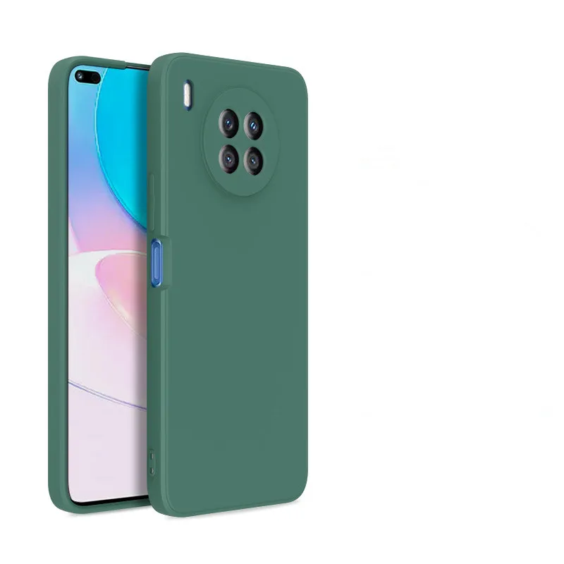 Shemax Case for Honor 50 Lite,Silicone Soft Gel Rubber Cover Anti-Scratch Protective Shockproof Rugged Case for Honor 50 Lite