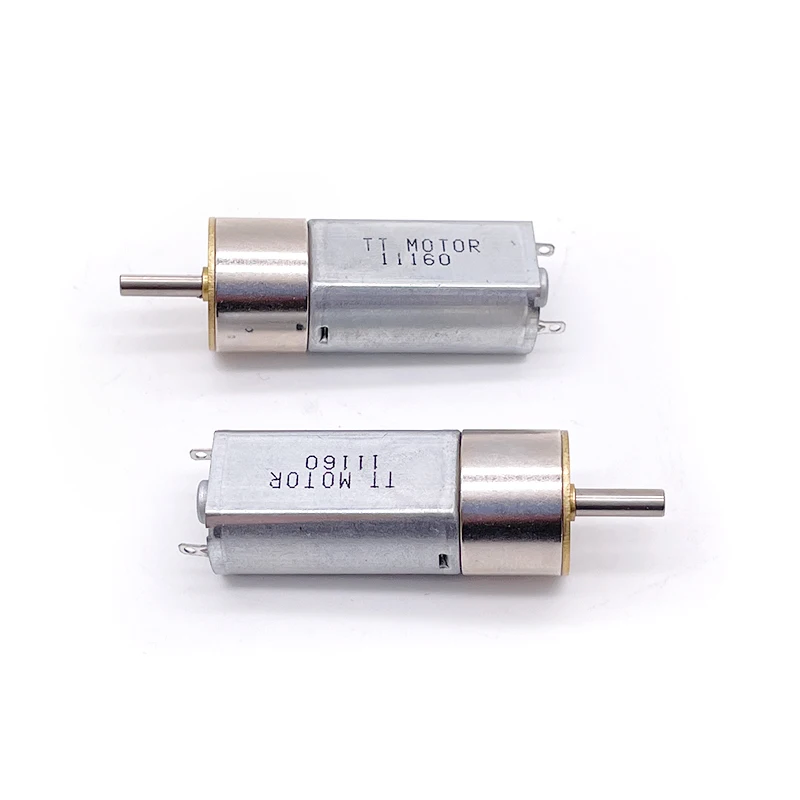 Factory custom permanent magnet gear dc motor GM16-050SH 6v 12v geared motor with encoder