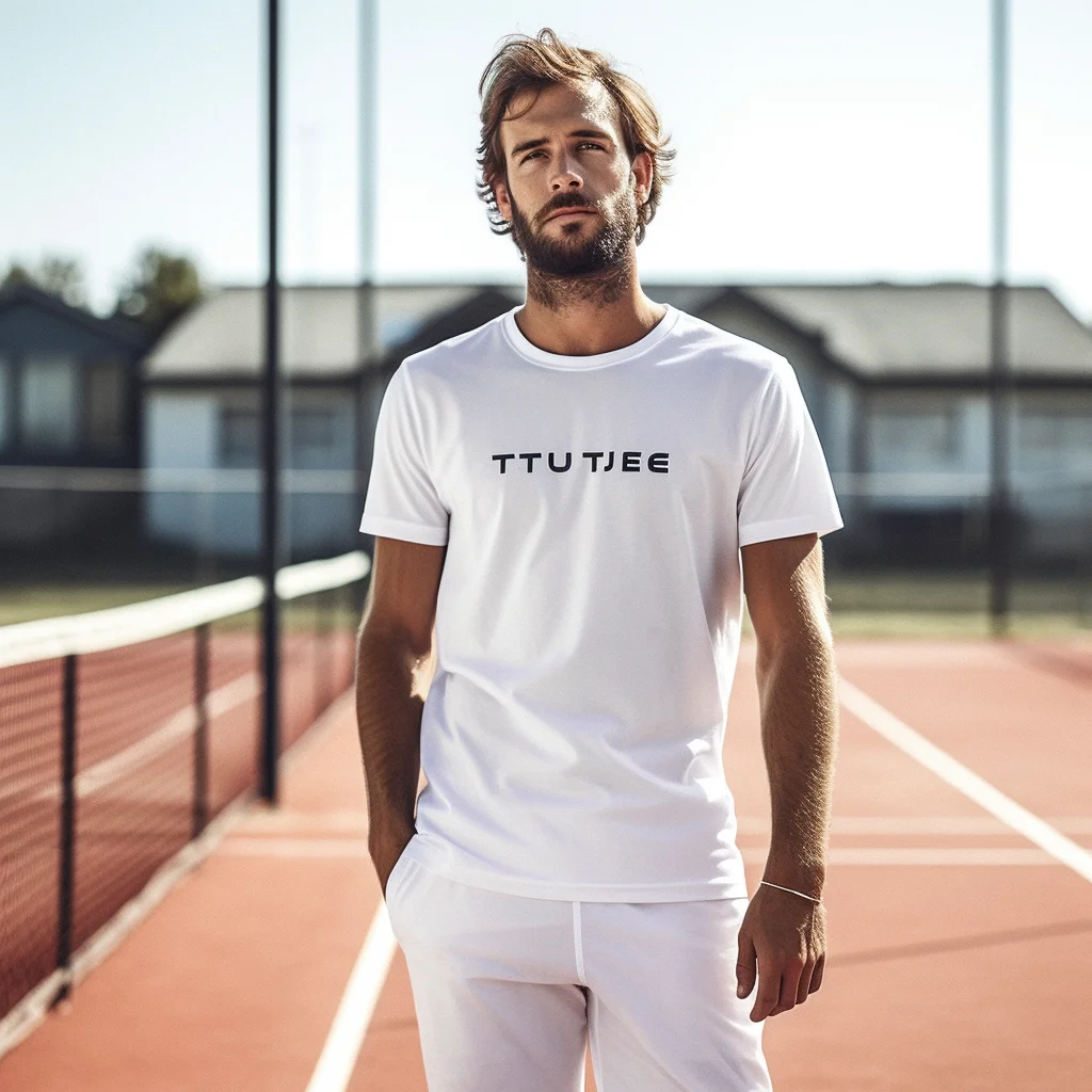 65 polyester 35 cotton custom logo t shirt