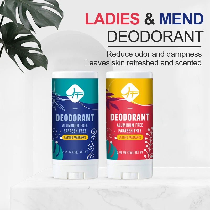 Private Label Women Men Underarm Fragrance Body Lasting Natural Deodorant & Antiperspirant Stick