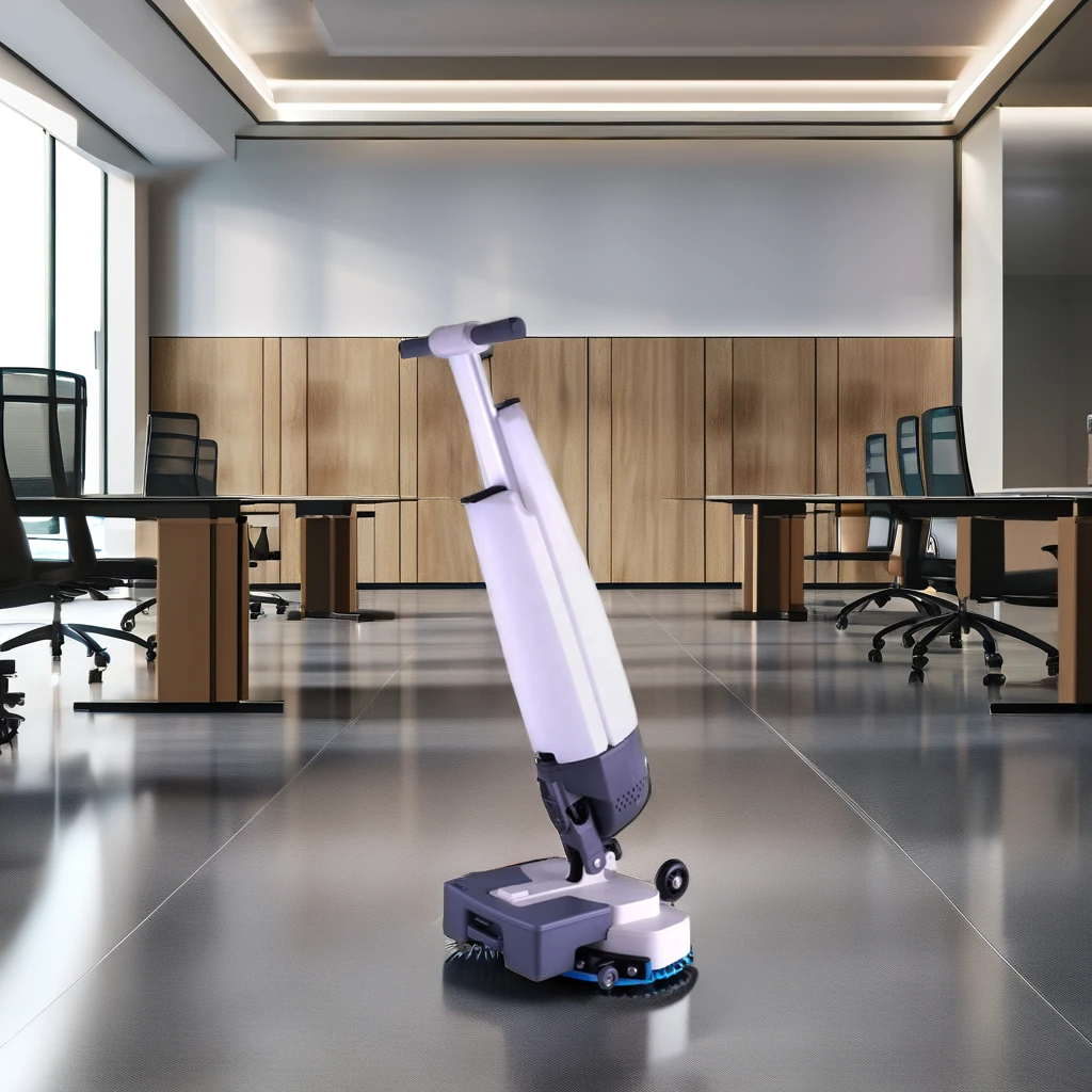 SQ7 mini Floor Scrubber with Dual brush mop  Ceramic Tile Floor Vacuum cleaner floor cleaning machine