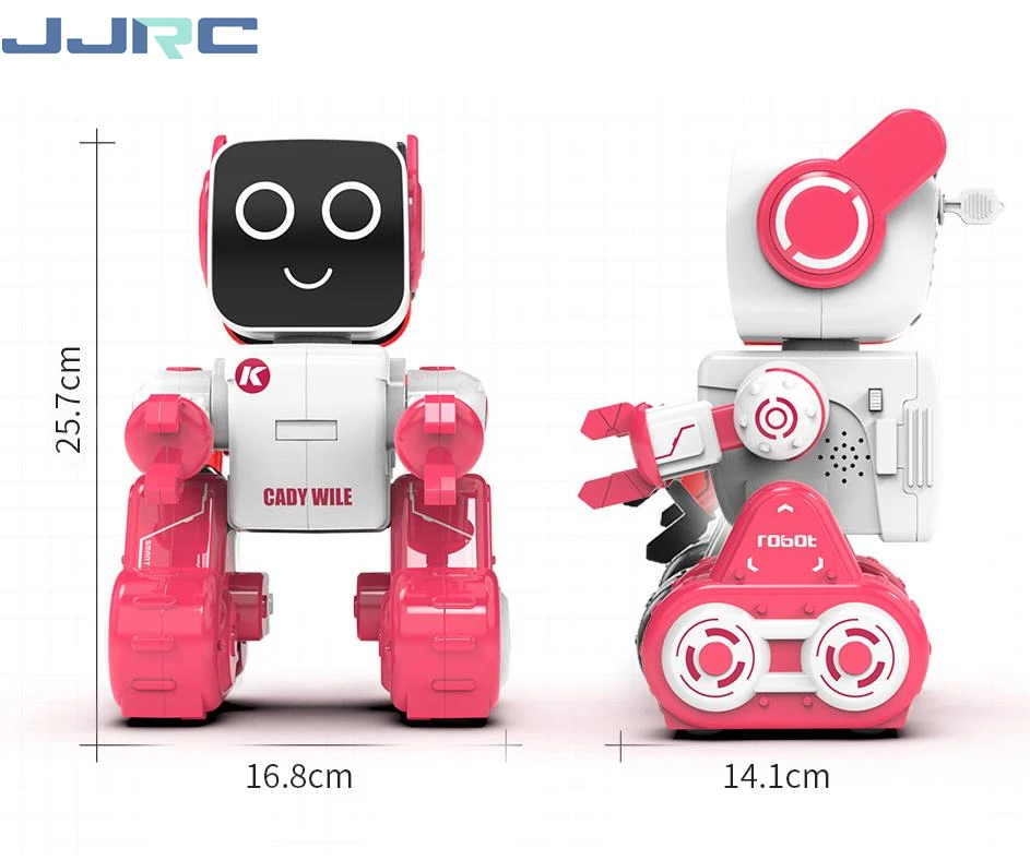 JJRC Hot Sale Smart Toy Robots 2024 Smart Talking Educational Robot Voice Controlled Touch Sensor Robotic Toys for K