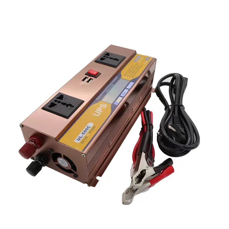 2000W DC To AC Modified Sine Wave Inverter With AC Charger/Battery Charger/UPS Function 12VDC 220VAC