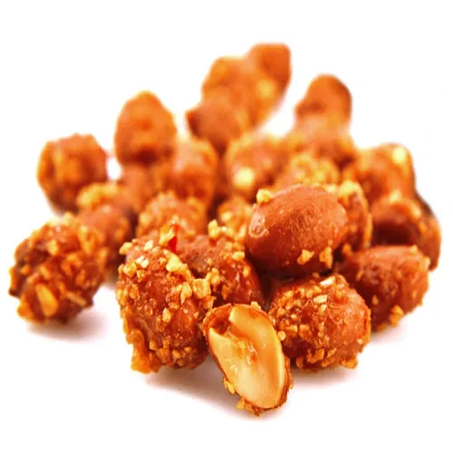 Premium Organic Fried Peanuts with Garlic and Chili 12-Month Shelf Life Dried Seafood Snack Box Packaging Food Grade