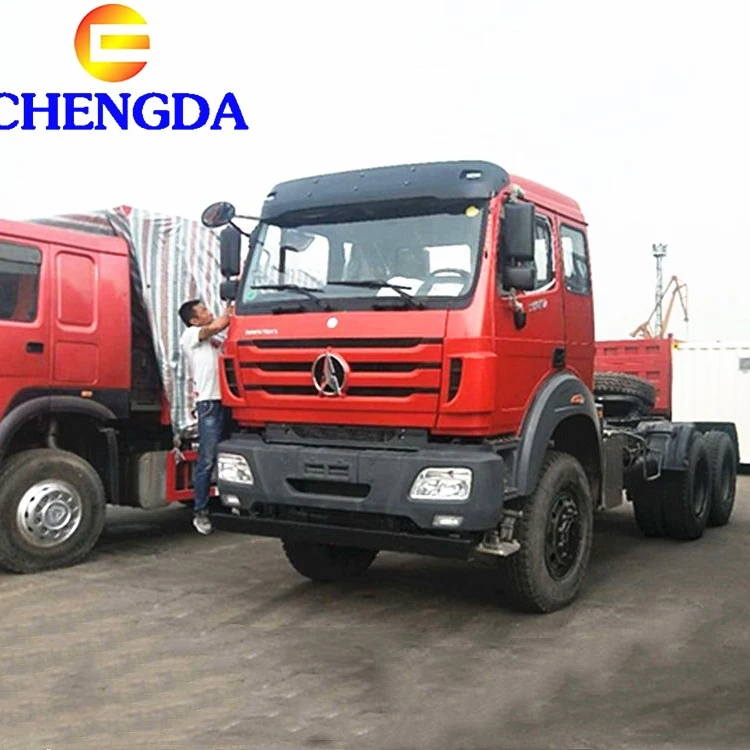 Low Price 6x4 10Wheels Beiben Used Tractor Truck For Sale