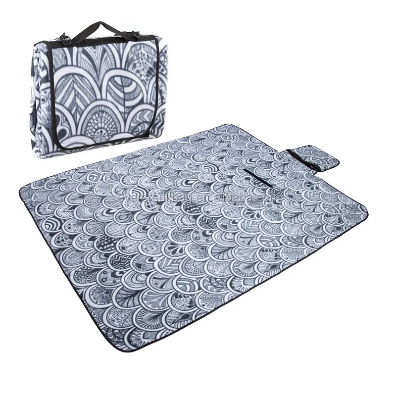 Picnic Outdoor Mats,Premium Floor Mat with Detachable Strap! Can Be a Camping Mat,Picnic/Beach Blanket For Travel, Hiking