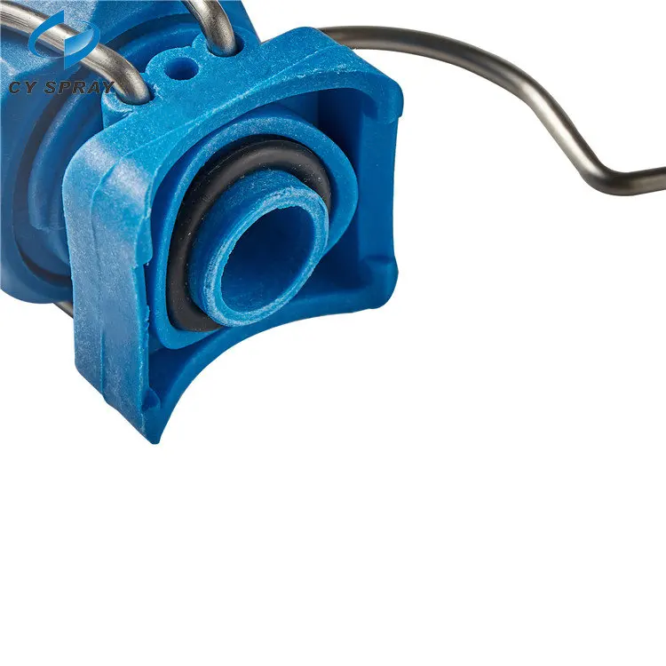 Plastic Pipe Clamp Clip On Adjustable Ball Joints Nozzle With Full Cone plastic flat nozzle