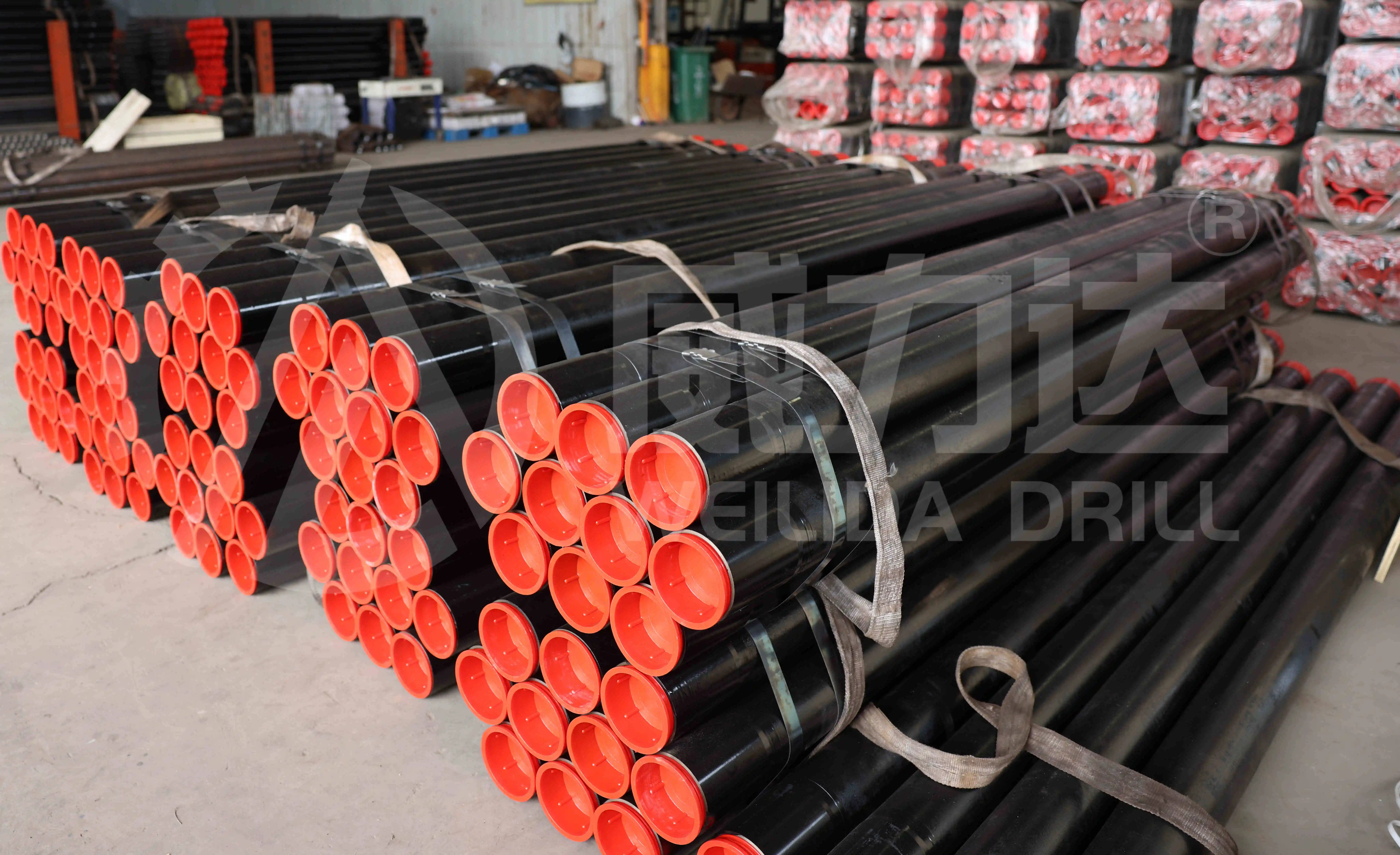 2 3/8  2 7/8  3 1/2Inch Water Well Drilling Rod API Thread NC40 Oilfield and Gas Well Drill Pipe For Efficient Drilling