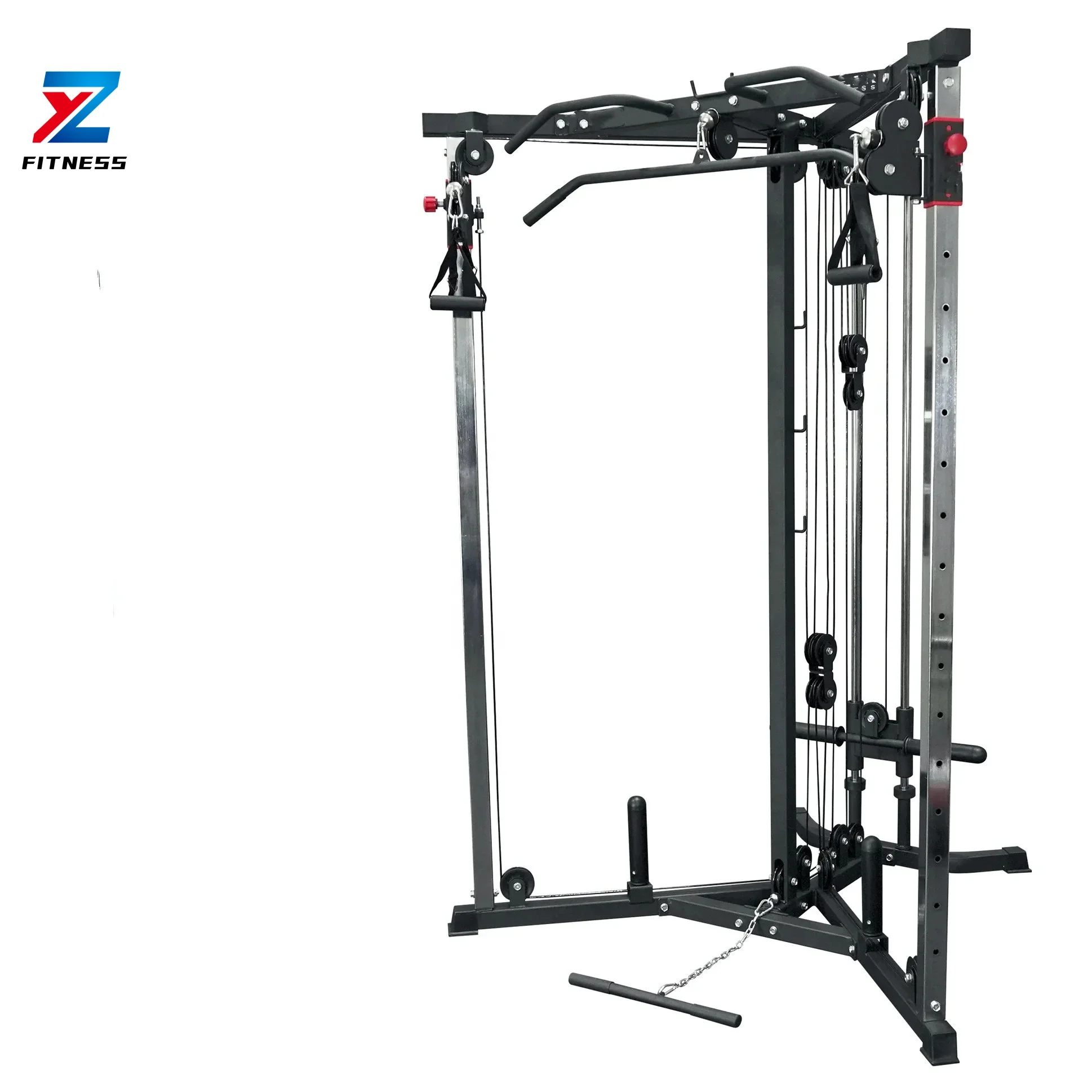 ZY FIT Commercial Multifunction Fitness Equipment Pull Down Cable Crossover Machine Gym