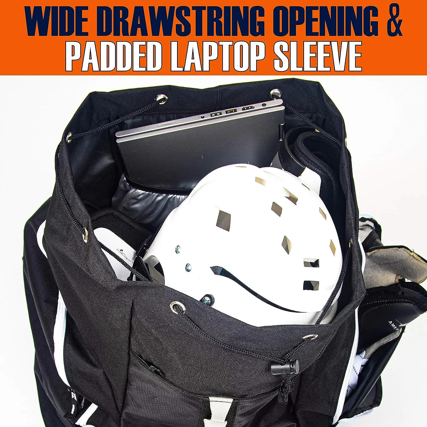 New Product Explosion Hockey Backpack - Large Backpack To Carry Hockey Equipment Including Skates with factory price