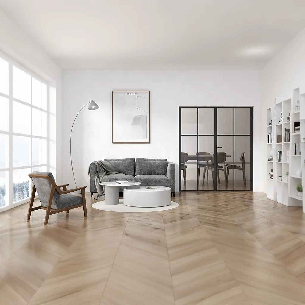 Oumeiga hall and dining partition design glass wall between kitchen and living room