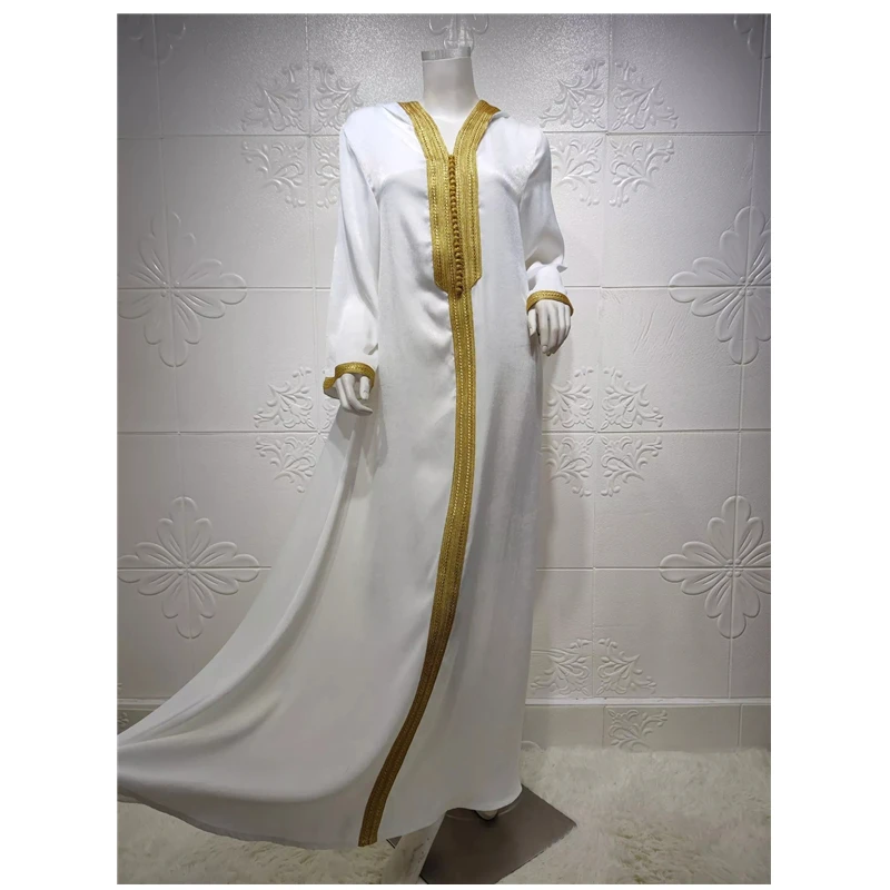 Indonesia Muslim Traditional African Women Hooded Dress Kaftan Women Long Sleeve Lace Suede Islamic Clothing