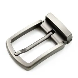 hot selling blank matte grey 35mm clip clasp ratchet belt buckle
