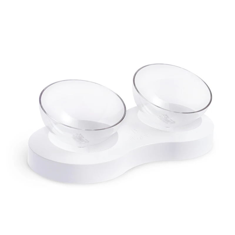 Wholesale Customized Pet Food Feeder Dog Cat Bowls Adjustable Double Pet Feeder Bowl for Small Dog and Cat Wholesale Customized