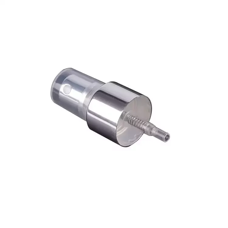 Hot selling Aluminium 20/410 plastic bottle cap sprayer pump cosmetic perfume bottle nozzle perfume spray pump