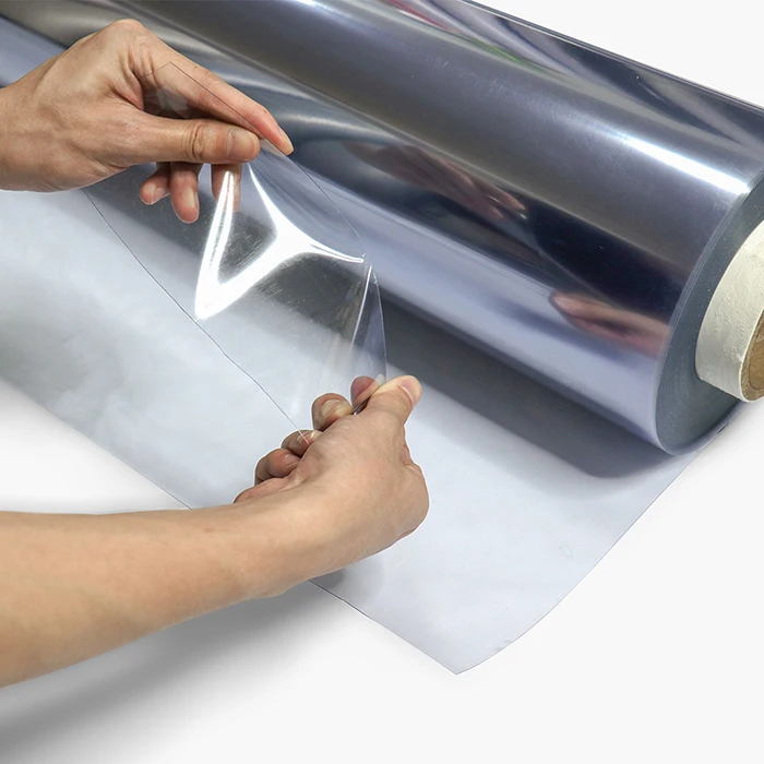 Factory Rigid clear PVC Film Roll Customized Size PVC Rigid Sheet