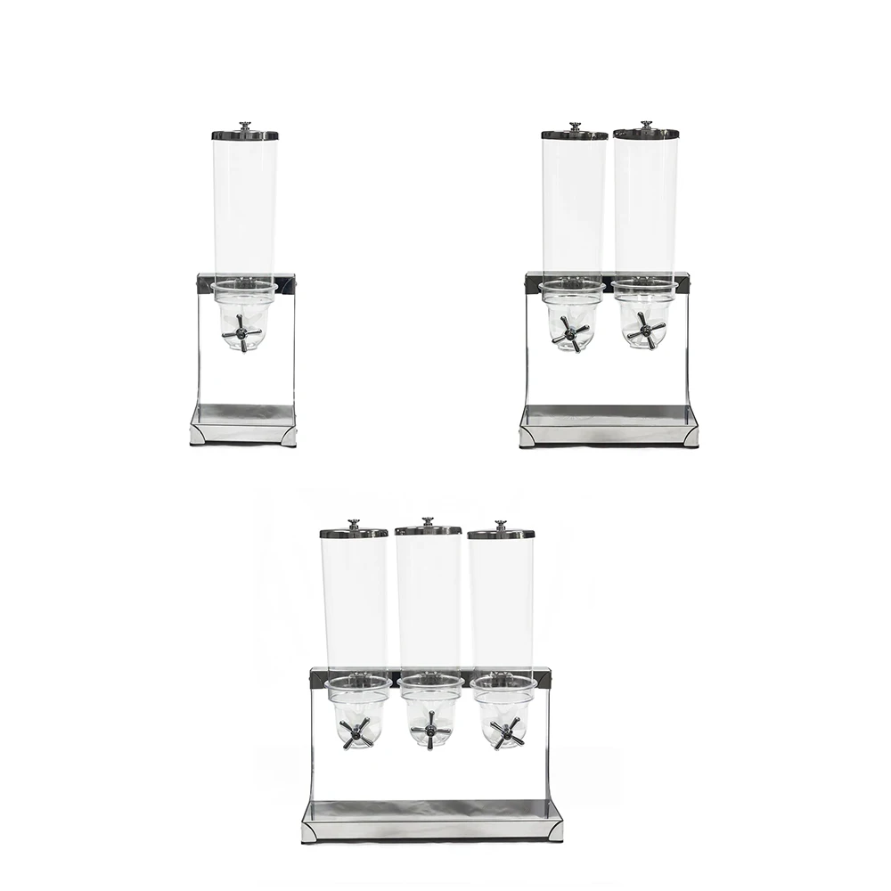 Wholesale flour and cereal container rice dispenser gravity feed bulk food bulk candy dispenser