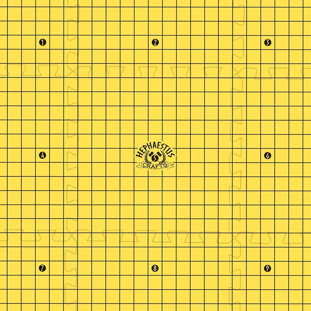 
Crafts Blocking Mats for Knitting - Pack of 9 BLUE Blocking Boards with Grids for Needlepoint 