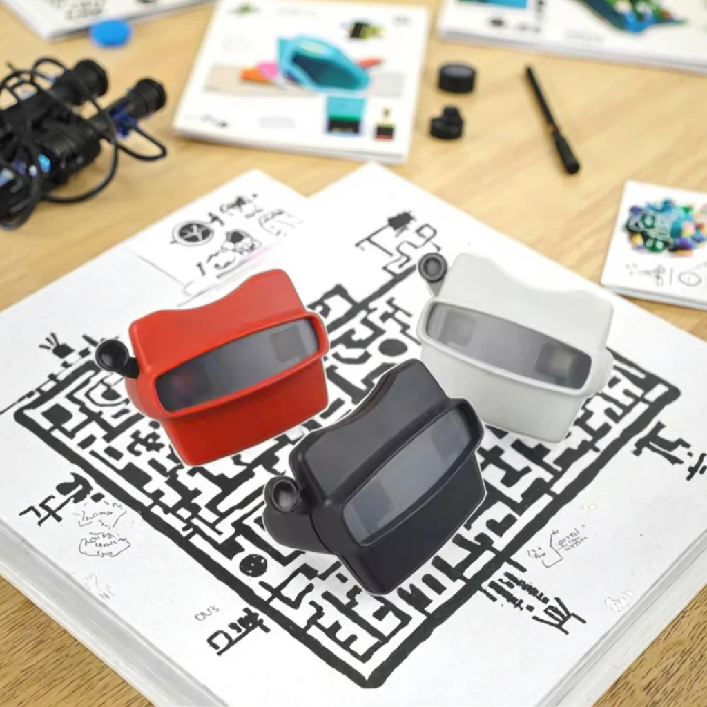 Factory Custom Science Educational Toys Discovery Photo Slide Viewer 3D Viewing Machine Viewfinders With Animal Reel for Kids