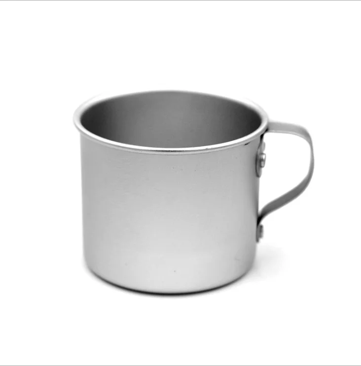 250ml 280ml 300ml Customized log brewery brand promotion Advertise mug Aluminium drinking cup
