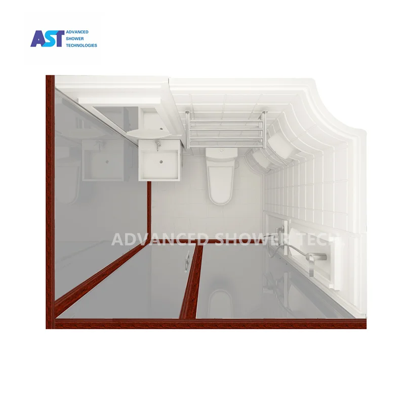 outdoor portable prefabricated modular bathroom pods outdoor shower room