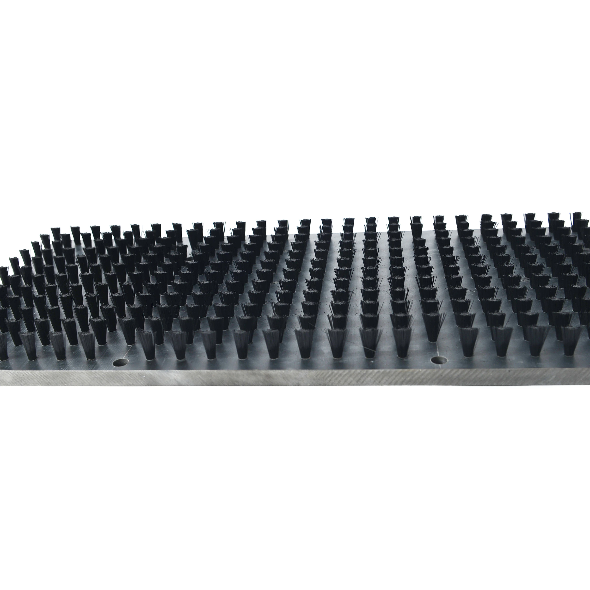 High Quality PA/PP Bristle Plate Brush PVC Wear-Resistant Base CNC punch brush