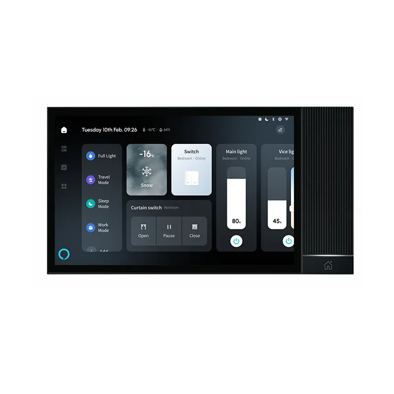 Tuya 8-дюймовый экран управления музыкальным хостом ZIGBEE шлюз Инфракрасный контроль многофункциональный домашний хост