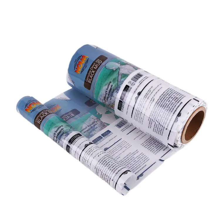 Custom Printing Aluminum Foil Food Grade Semi-finished Plastic Food Mylar Packaging Bag Film Roll for Milk, Coffee, Powder
