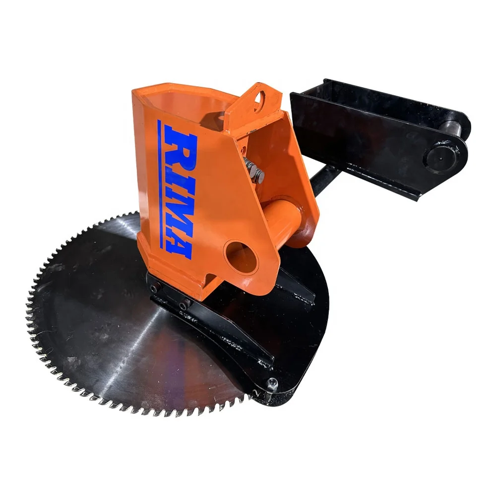 RIMA SH600 Excavator Brush Cutter Saw Head Tree Branch Cutter  with Carbide Blade