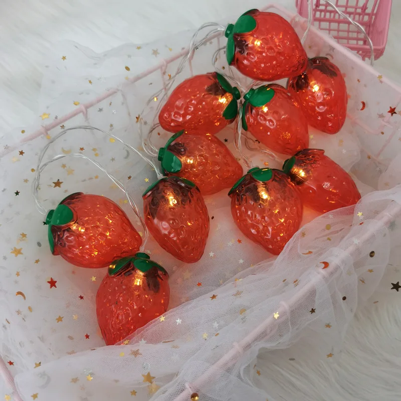 Festival Decoration Battery powered Fairy Party Led Fruit Shape Banana String Lights