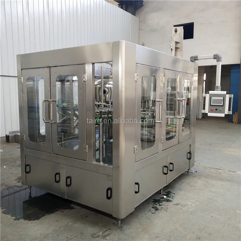 PET bottle pure water/mineral water flushing/filling/capping 3 in 1 Machine (CGF 16-12-6)