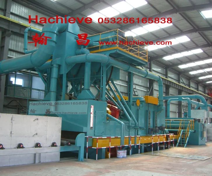 
H-Beam shot blast Machine /structure steel shot blast machine/steel plate shot blast machine 